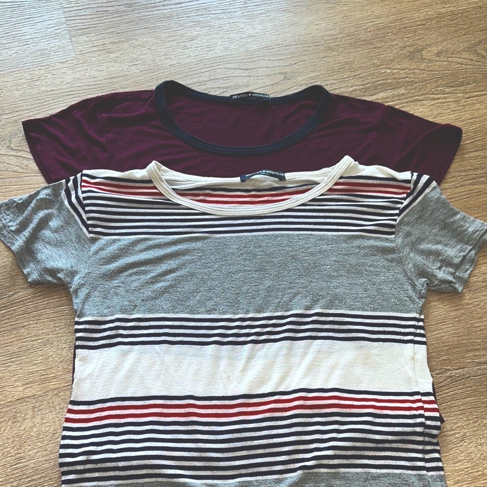 Brandy Melville Striped Women's Tops Set